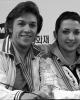 Ksenia Monko &amp; Kirill Khaliavin (RUS) at the press conference after the event