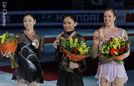 The 2011 Ladies Champions Show Off their Medals