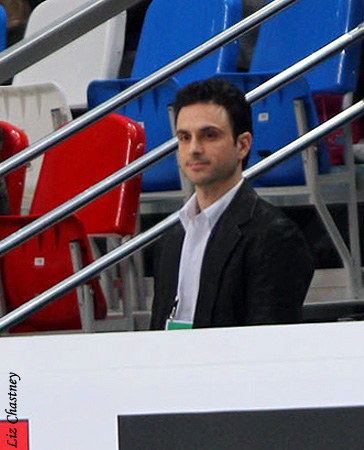 Patrice Lauzon (coaching for DEN)