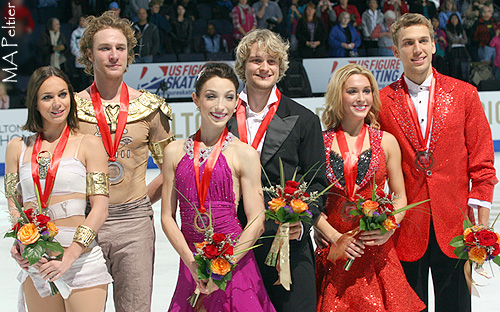 The 2011 Skate America Ice Dance Champions