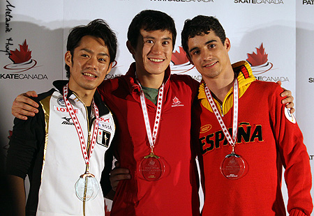 2011 Skate Canada Men's Medalists 2011 Skate Canada Men's Medalists