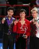 2011 Trophée Eric Bompard Men's Podium