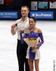 Silver Medalists Vera Bazarova &amp; Yuri Larionov (RUS)