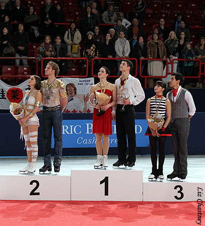 2011 TEB Podium