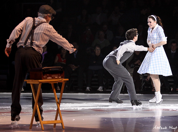 Kurt Browning, Scott Moir, and Tessa Virtue