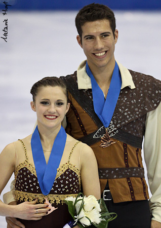 Paige Lawrence &amp; Rudi Swiegers, 2012 Canadian Bronze Medalists
