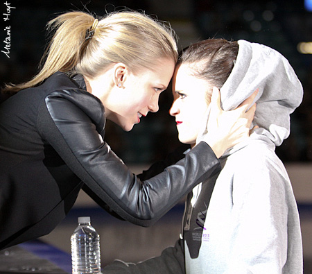 Kaitlyn Weaver and Paige Lawrence