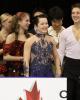 Junior Medalists before the Ceremony