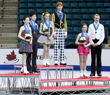 2012 Canadian Novice Dance Medalists