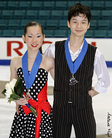 Melinda Meng &amp; Andrew Meng, Silver Medalists