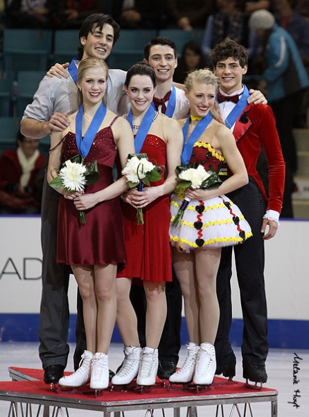 The Senior Ice Dance Champions of Canada