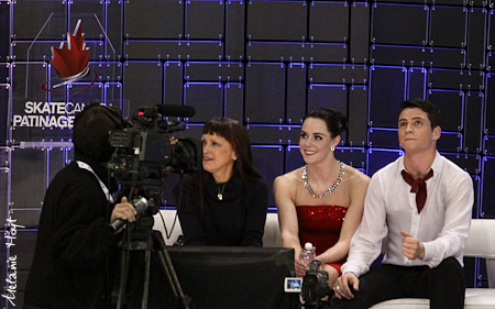 Marina Zoueva, Tessa Virtue, &amp; Scott Moir