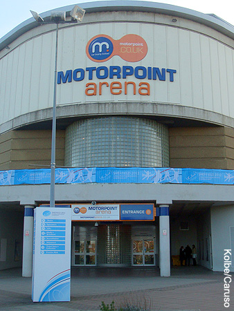 Outside the arena