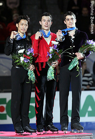 The 2011 Men's GPF Medalists