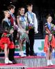The Ice Dancing Podium