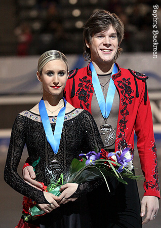 Anna Yanovskaia &amp; Sergei Mozgov (RUS) Silver