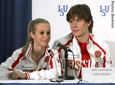 Anna Yanovskaia &amp; Sergei Mozgov (RUS)