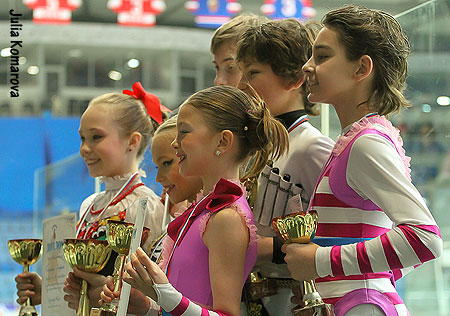The Advanced Novice Medalists