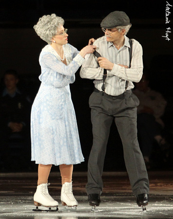 Joannie Rochette and Kurt Browning