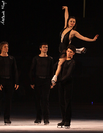 John Zimmerman, Ryan Bradley, Sasha Cohen, and John Kerr