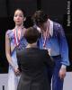 Quinn Carpenter recieves his bronze medal