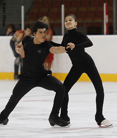 Karina Uzurova &amp; Ilias Ali (KAZ)