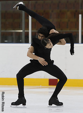 Karina Uzurova &amp; Ilias Ali (KAZ)
