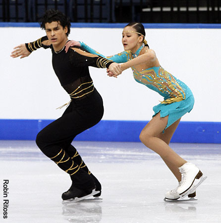 Karina Uzurova &amp; Ilias Ali (KAZ)