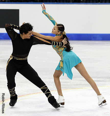 Karina Uzurova &amp; Ilias Ali (KAZ)