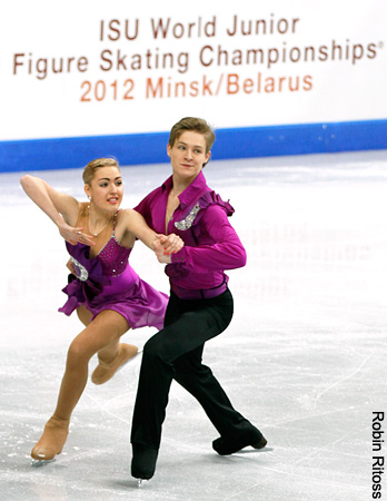Maria Nosulia &amp; Evgeni Kholoniuk (UKR)