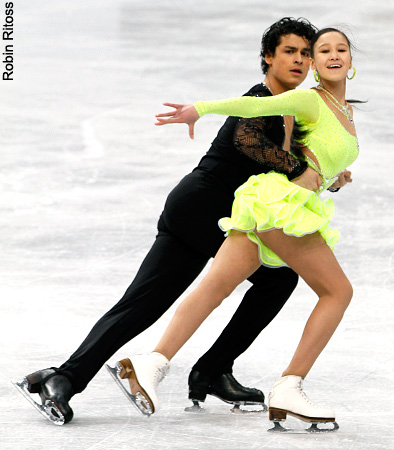 Karina Uzurova &amp; Ilias Ali (KAZ)