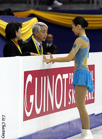 Mao Asada (JPN)'s coaches, the Satos