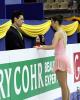 Alissa Czisny (USA) with coach Jason Dungjen