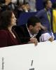 Nikolai Morozov watches Elena Ilinykh &amp; Nikita Katsalapov