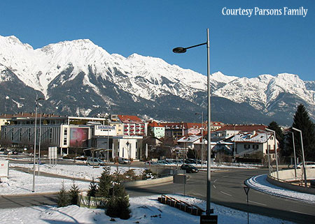 Beautiful morning in Innsbruck