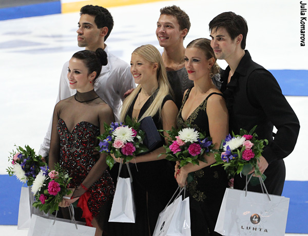 2012 Finlandia Trophy Dance Medalists