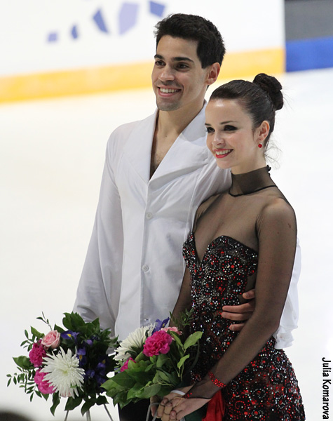 Silver Medalists Anna Cappellini & Luca Lanotte (ITA)