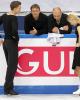 Bobrova & Soloviev w/ coaches Oleg Volkov & Alexander Zhulin