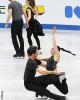 Virtue & Moir in traffic