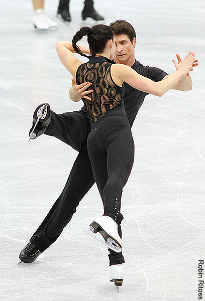Virtue & Moir + skater feet!