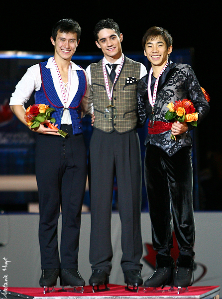 2012 Skate Canada Podium