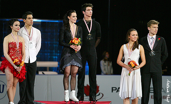 The Canadian national anthem is played