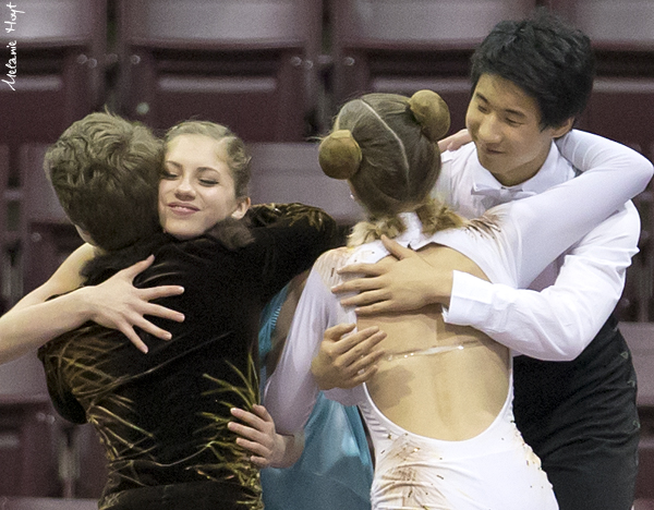Podium Hugs