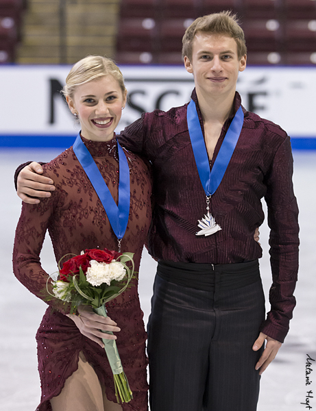 Mackenzie Bent & Garrett MacKeen, 2013 Canadian Junior Silver Medalists