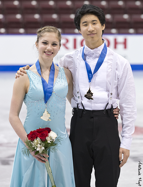 Madeline Edwards & ZhaoKai Pang, 2013 Canadian Junior Dance Champions