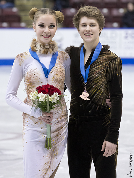 Caelen Dalmer & Shane Firus, 2013 Canadian Junior Bronze Medalists