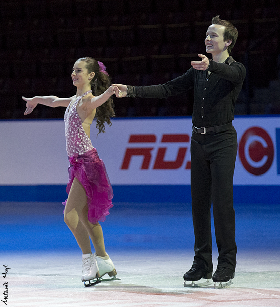 Brianna Delmaestro & Graeme Gordon, Silver Medalists