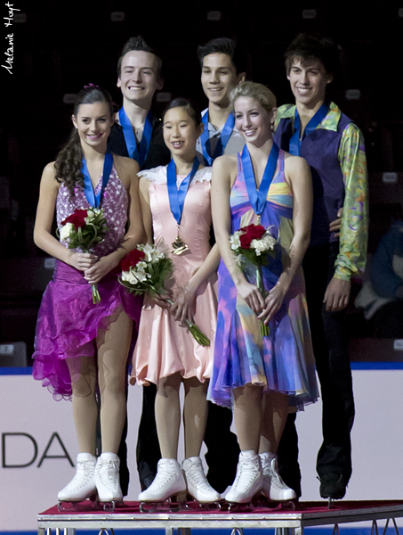 2013 Canadian Novice Dance Podium