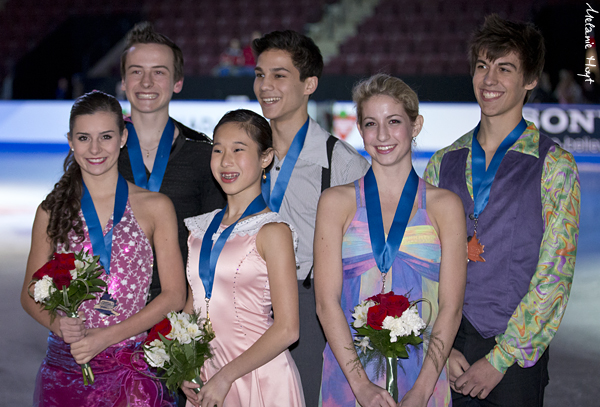 2013 Canadian Novice Dance Medalists
