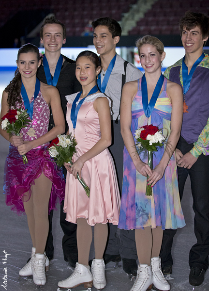 2013 Canadian Novice Dance Medalists